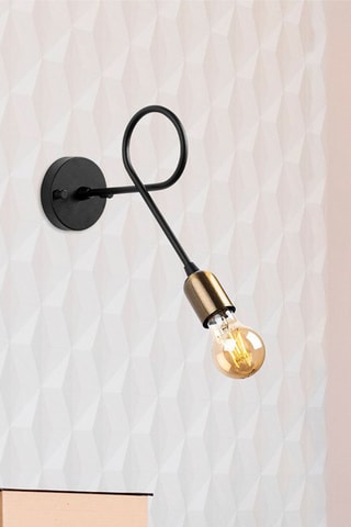 Wandlamp Viraj 10865 - Zwart