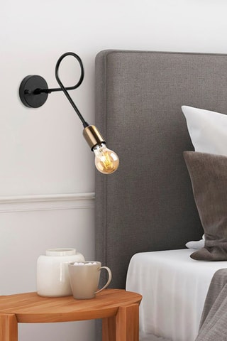 Wandlamp Viraj 10865 - Zwart