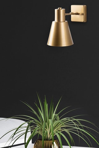 Wandlamp Funnel Goudkleurig