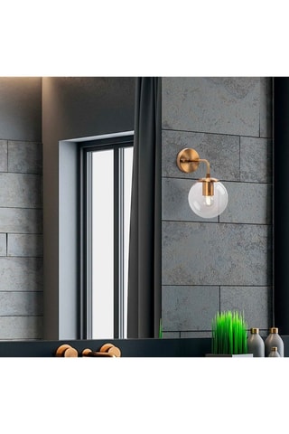 Wandlamp Viran Goudkleurig