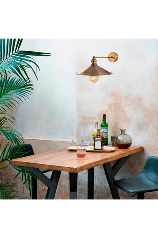 Wandlamp Dodo Goudkleurig