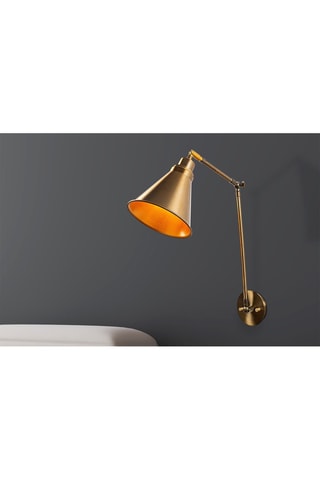Wandlamp Berceste - N-683 Goudkleurig