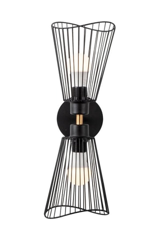 Wandlamp Zeyno Zwart