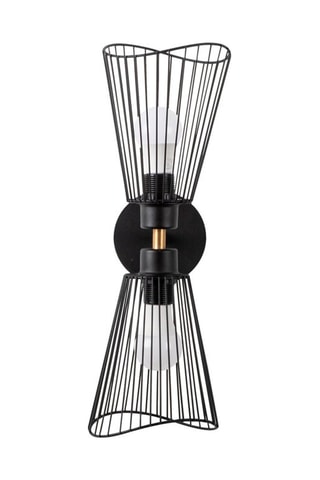 Wandlamp Zeyno Zwart