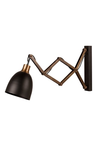 Wandlamp Sivani - Zwart - 40 W