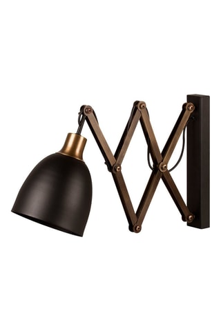 Wandlamp Sivani - Zwart - 40 W