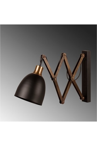 Wandlamp Sivani - Zwart - 40 W