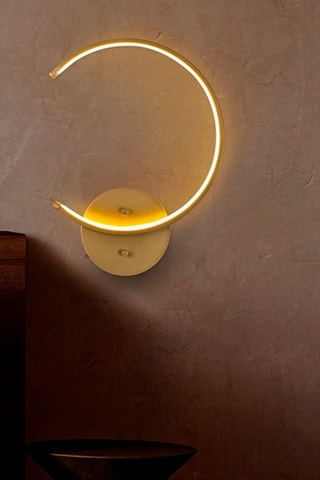 Wandlamp Moon - Goudkleurig