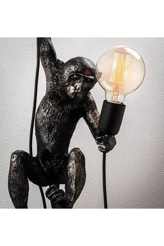 Wandlamp Singe 2 - Zwart