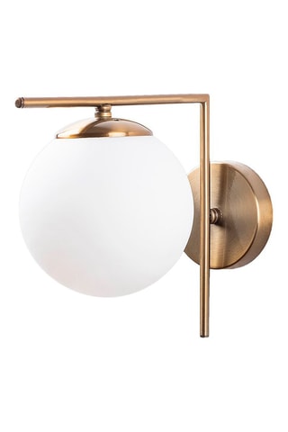 Wandlamp - Beige en Wit