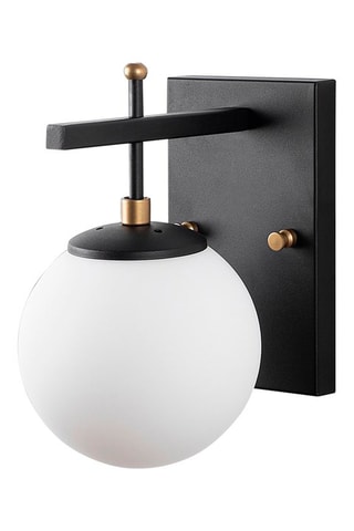 Wandlamp Zahar Zwart