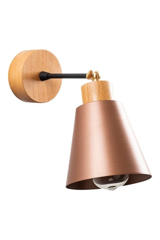 Wandlamp Manavgat Bronskleurig