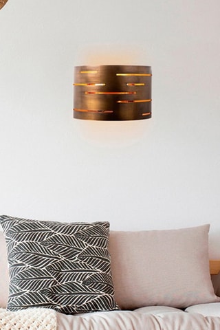 Wandlamp - Bronskleurig - 100 W