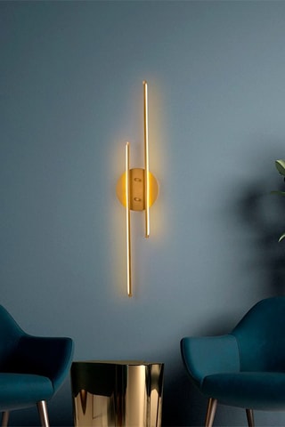 Led Wandlamp Umut - Goudkleurig - 16 W