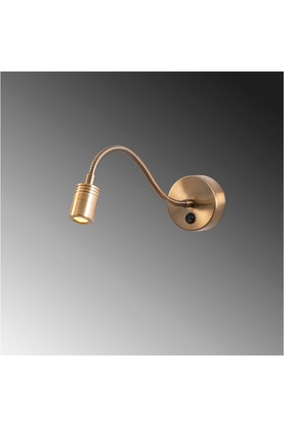 Wandlamp Reading - Goudkleurig - 1 W