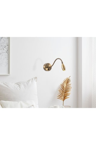 Wandlamp - Goudkleurig