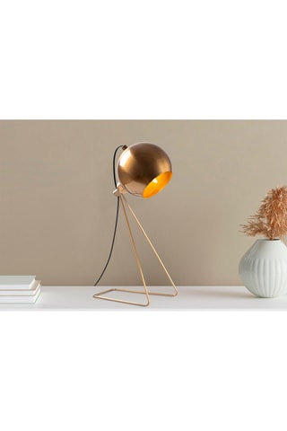 Candeeiro de mesa Dourado