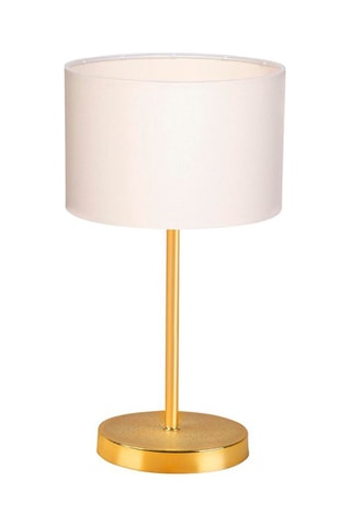 2 candeeiros de mesa Ayd - Branco e dourado - 60 W