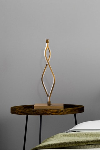 Candeeiro de mesa Dourado