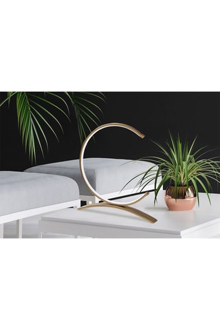 Candeeiro de mesa LED Moon - Dourado - 12 W