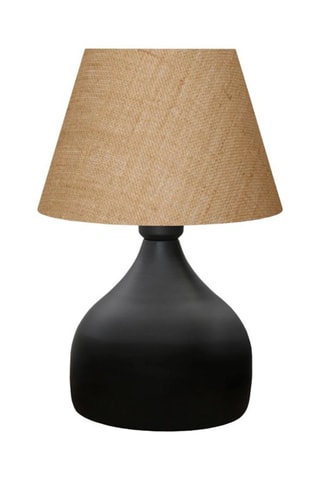 Candeeiro de mesa AYD - Bege e preto