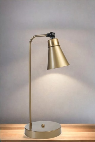 Candeeiro de mesa - Dourado