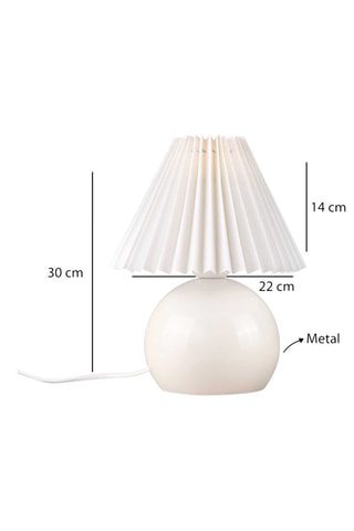 Candeeiro de mesa - Cru - 40 W