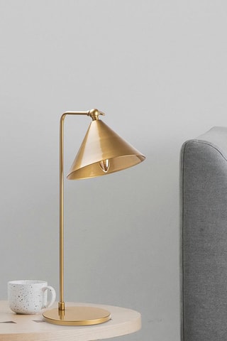 Candeeiro de mesa Konika - Dourado