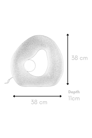 Candeeiro de mesa - Preto - 8 W