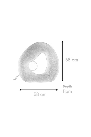 Candeeiro de mesa - Cinzento - 8 W