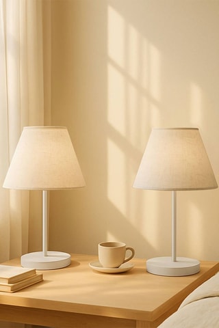 Candeeiro de mesa - Cru - 40 W