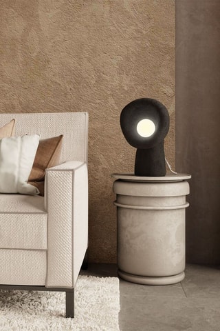 Candeeiro de mesa - Preto - 8 W