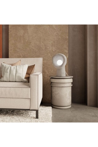 Candeeiro de mesa - Cinzento - 8 W