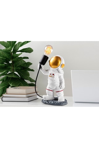 Candeeiro de mesa Astronauta Branco