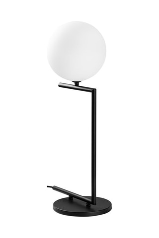 Candeeiro de mesa - Preto e branco