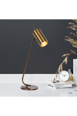 Candeeiro de mesa Sivani - Dourado - 40 W