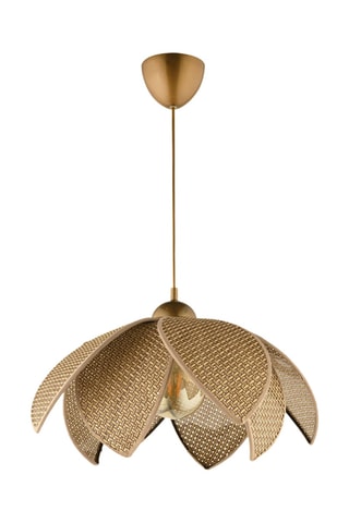 Candeeiro suspenso - Bege - 40 W