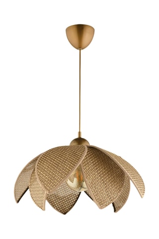 Candeeiro suspenso - Bege - 40 W