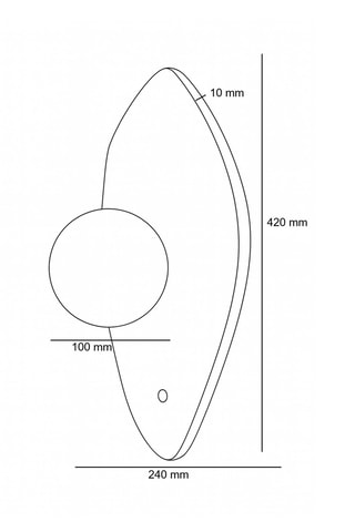 Travertijn Wandlamp - Beige - 10 W