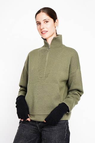 Vingerloze Handschoenen Zwart