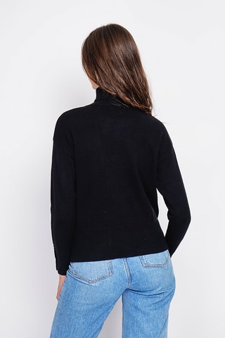 Oversized trui - Zwart