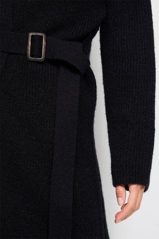 Lang Kasjmier Vest - Zwart