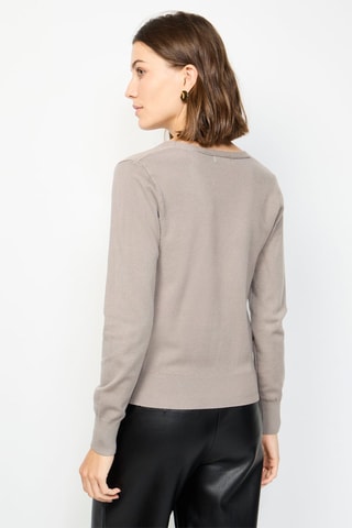 Kasjmier Vest - Taupe