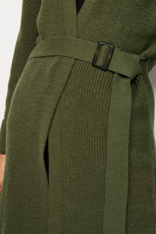 Lang Kasjmier Vest - Kaki