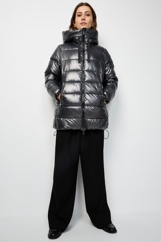 Gewatteerde Jas - Grijs