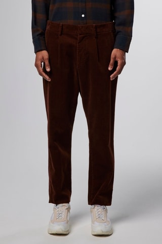 Velours Broek Bill - Bruin