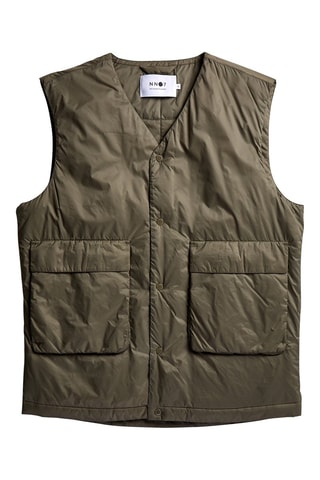 Mouwloos Jasje Barney - Kaki