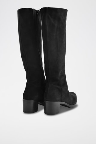 Nubuck Laarzen Zwart