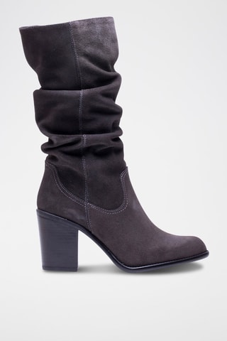 Nubuck Laarzen Antraciet