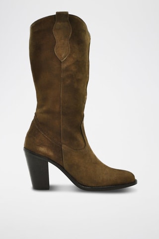 Leren Laarzen - Bruin